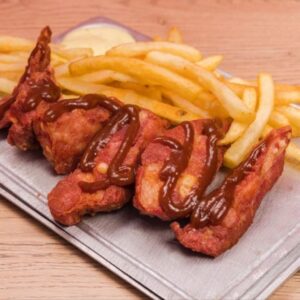 COSTILLAS

Papas y en salada